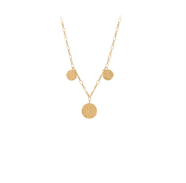 Pernille Corydon New Moon Necklace Adj. 40-48 cm hos parfumerihamoghende.dk